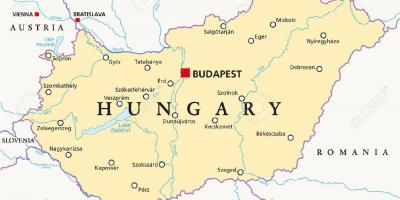 Budapest placering verden kort