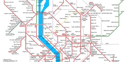 Budapest metro-kort